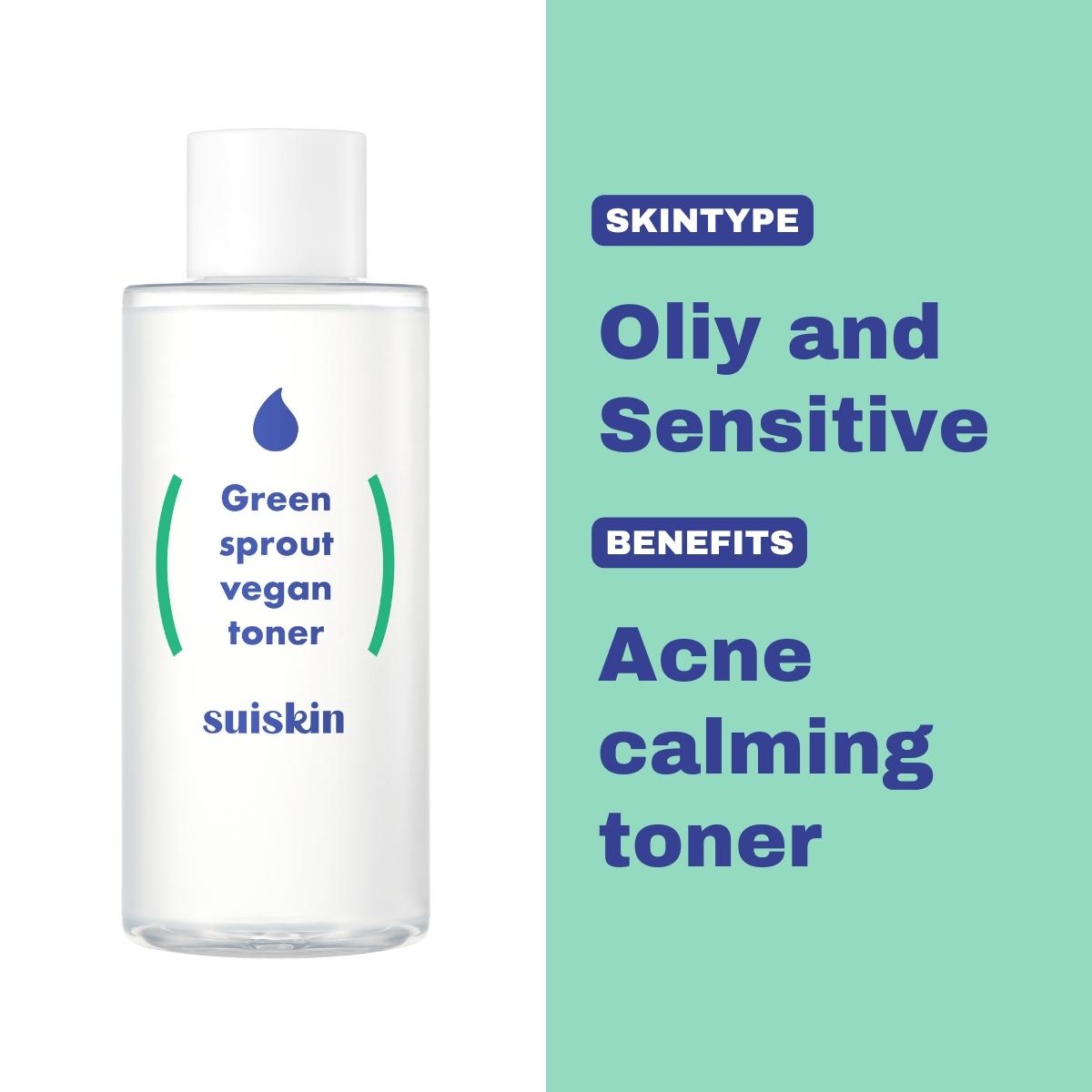 SUISKIN] Green Sprout Vegan Toner – suiskin