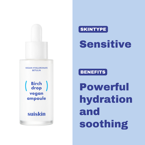 [SUISKIN] Birch drop vegan ampoule