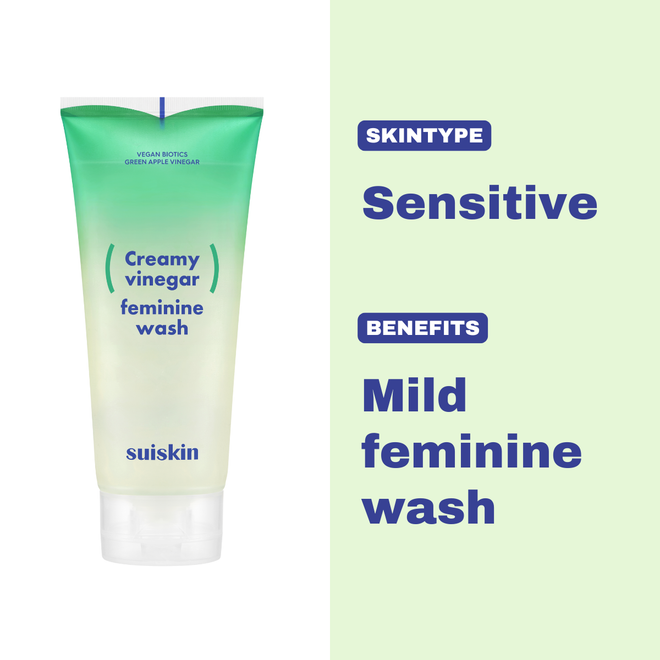 [SUISKIN] Creamy (vinegar) Feminine Wash