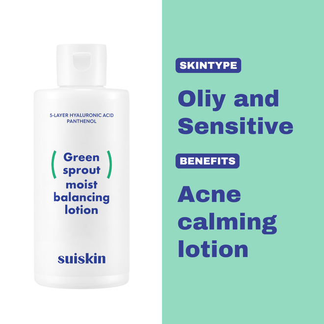 [SUISKIN] Green sprout moist balancing lotion