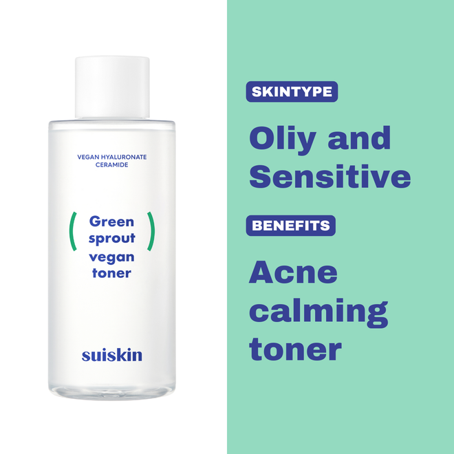 [SUISKIN] Green Sprout Vegan Toner